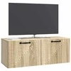 TV staliukas Sieninė TV spintelė Sonoma ąžuolas 78,5 x 31 x 30 cm