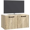 TV staliukas Sieninė TV spintelė Sonoma ąžuolas 59,5 x 31 x 30 cm