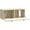 TV staliukas Sieninė TV spintelė 78,5 x 31 x 30 cm Sonoma ąžuolas