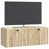 TV staliukas Sieninė TV spintelė Sonoma ąžuolas 78,5 x 31 x 30 cm