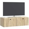 TV staliukas Sieninė TV spintelė 98 x 41 x 30 cm Sonoma ąžuolas