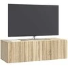 TV staliukas Sieninė TV spintelė Sonoma ąžuolas 98 x 41 x 30 cm