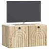 TV staliukas Sieninė TV spintelė Sonoma ąžuolas 59,5 x 31 x 30 cm