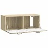 TV staliukas Sieninė TV spintelė Sonoma ąžuolas 78,5 x 31 x 30 cm
