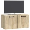 TV staliukas Sieninė TV spintelė Sonoma ąžuolas 59,5 x 31 x 30 cm