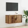 TV staliukas Sieninis televizoriaus kabinetas Sena mediena 80 x 34.5 x 40 cm