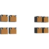 TV staliukas Sieninis televizoriaus kabinetas 8 pcs Juodojo ąžuolo