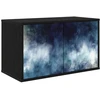 TV staliukas Sieninis televizoriaus stovas RAALTE 69 x 33 x 40 cm