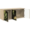 TV staliukas Sieninis televizoriaus stovas RHENEN 102 x 33 x 40 cm
