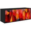 TV staliukas Sieninis televizoriaus stovas HEESCH 102 x 33 x 40 cm