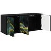 TV staliukas Sieninis televizoriaus stovas WIJHE 102 x 33 x 40 cm