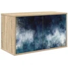 TV staliukas Sieninis televizoriaus stovas RAALTE 69 x 33 x 40 cm