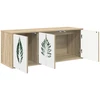 TV staliukas Sieninis televizoriaus stovas HANAU 102 x 33 x 40 cm