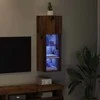 TV staliukas Sieninis televizoriaus stovas Senas medis 30,5 x 30 x 90 cm