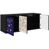 TV staliukas Sieninis televizoriaus stovas MAINZ 102 x 33 x 40 cm