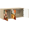 TV staliukas Sieninis televizoriaus stovas GENNEP 102 x 33 x 40 cm