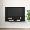 TV staliukas TV spintelių komplektas Juodas ąžuolas 120 x 23,5 x 90 cm