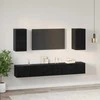 TV staliukas Sieninis televizoriaus stovas 3 pcs 100 x 30 x 30 cm