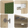 TV staliukas Sieninis televizoriaus stovas GELEEN 69 x 33 x 40 cm