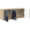 TV staliukas Sieninis televizoriaus stovas DOKKUM 102 x 33 x 40 cm
