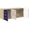 TV staliukas Sieninis televizoriaus stovas MAINZ 102 x 33 x 40 cm