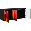 TV staliukas Sieninis televizoriaus stovas HEESCH 102 x 33 x 40 cm