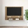 TV staliukas TV spintelių komplektas Amatininkų ąžuolas 120 x 23,5 x 90 cm