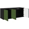 TV staliukas Sieninis televizoriaus stovas GELEEN 102 x 33 x 40 cm