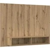 TV staliukas TV spintelių komplektas Amatininkų ąžuolas 120 x 23,5 x 90 cm