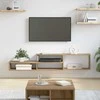 TV staliukas Sieninistelevizoriausstovas 150x25x28,5cm Apdirbta mediena