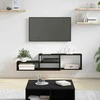 TV staliukas Sieninistelevizoriausstovas 120x25x28,5cm Apdirbta mediena