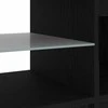 TV staliukas Televizoriaus spintelė 140 x 38,5 x 36 cm Juodas ąžuolas