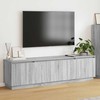 TV staliukas Televizoriaus spintelė Pilkas Sonoma 180 x 38 x 49 cm