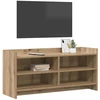 TV staliukas Televizoriaus spintelė 100 x 33 x 47 cm Artisano ąžuolo