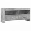 TV staliukas Televizoriaus spintelė 100 x 33 x 47 cm Betono pilka