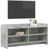 TV staliukas Televizoriaus spintelė 100 x 33 x 47 cm Betono pilka
