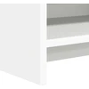 TV staliukas Televizoriaus spintelė 100 x 33 x 47 cm Balta Apdirbta mediena