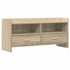 TV staliukas Televizoriaus spintelė 100 x 33 x 47 cm Sonoma ąžuolas