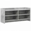 TV staliukas Televizoriaus spintelė 100 x 33 x 47 cm Betono pilka