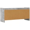 TV staliukas Televizoriaus spintelė 100 x 33 x 47 cm Betono pilka
