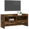 TV staliukas Televizoriaus spintelė 100 x 33 x 47 cm Dūminio ąžuolo