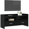 TV staliukas Televizoriaus spintelė 100 x 33 x 47 cm Juodojo ąžuolo