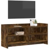 TV staliukas Televizoriaus spintelė 100 x 33 x 47 cm Dūminio ąžuolo