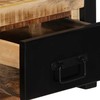 TV staliukas televizoriaus spintelė 100x30x25 cm Masyvus Rough Wood Mango