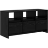 TV staliukas Televizoriaus spintelė 102 x 37,5 x 52,5 cm Juodojo ąžuolo