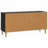 TV staliukas Televizoriaus spintelė 102 x 34,5 x 50 cm Juoda