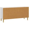 TV staliukas Televizoriaus spintelė 102 x 34,5 x 50 cm Balta