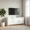 TV staliukas Televizoriaus spintelė 102 x 33 x 47 cm Balta Apdirbta mediena
