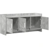 TV staliukas Televizoriaus spintelė 102 x 33 x 47 cm Betono pilka