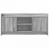 TV staliukas Televizoriaus spintelė 102 x 33 x 47 cm Pilka Sonoma